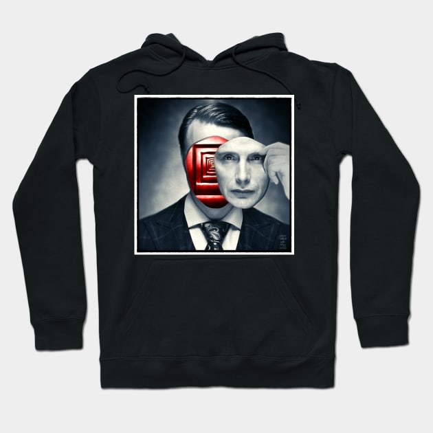 Hannibal Lecter's Person Suit Revealing Memory Palace Hoodie by OrionLodubyal